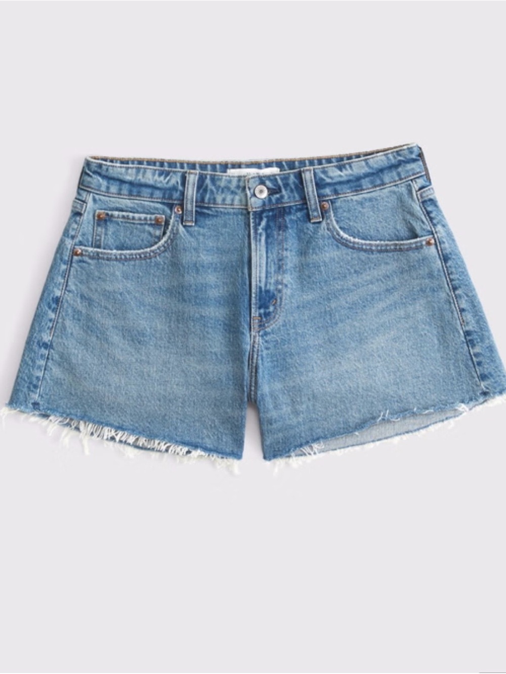 Abercrombie Curve Love Mid Rise A-Line Short - NEW